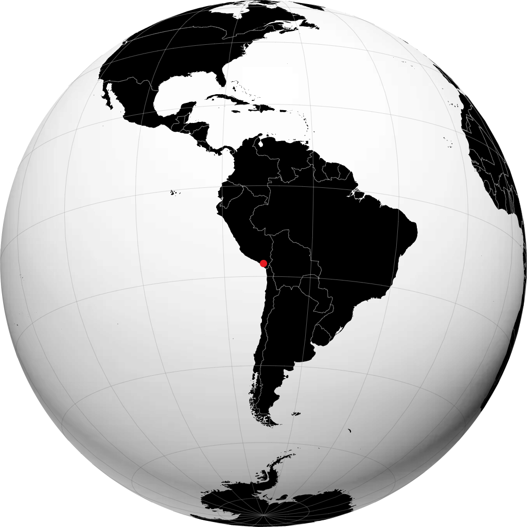 Moquegua pada glob