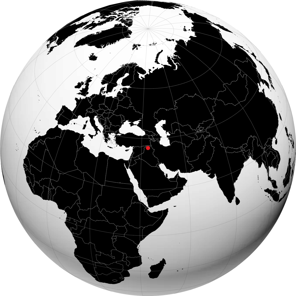Mosul pada glob