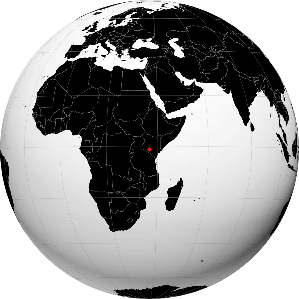 Nairobi pada glob