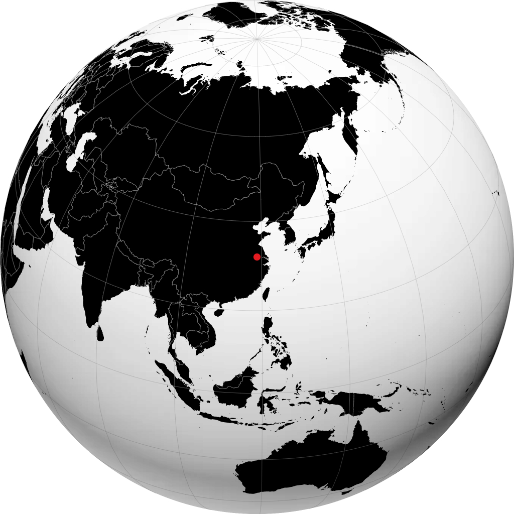 Nanjing pada glob