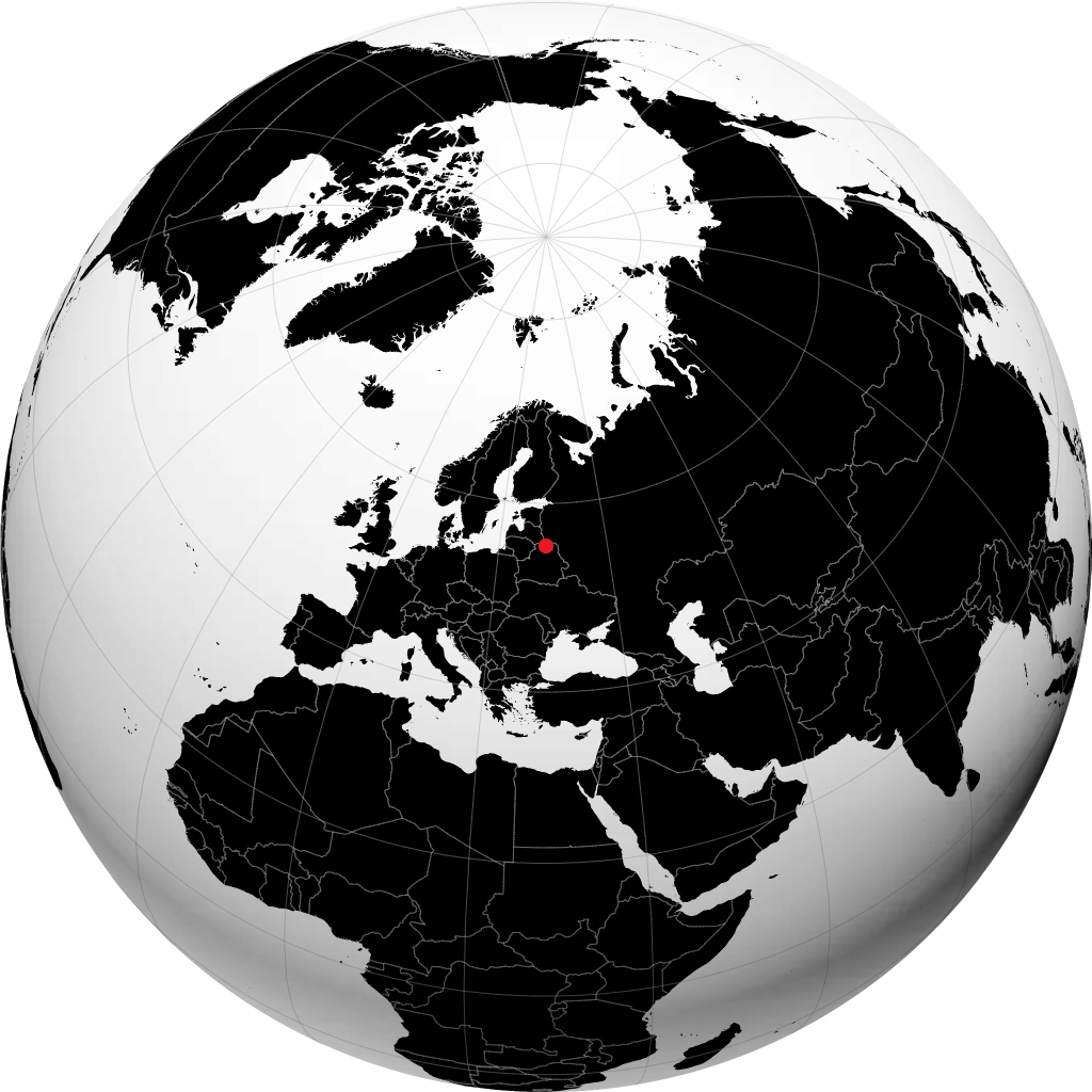 Navapolatsk pada glob