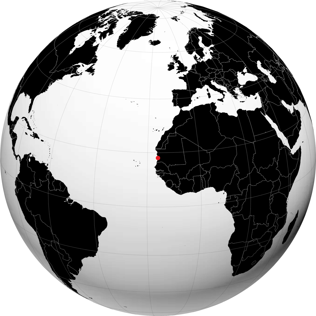 Nouakchott pada glob
