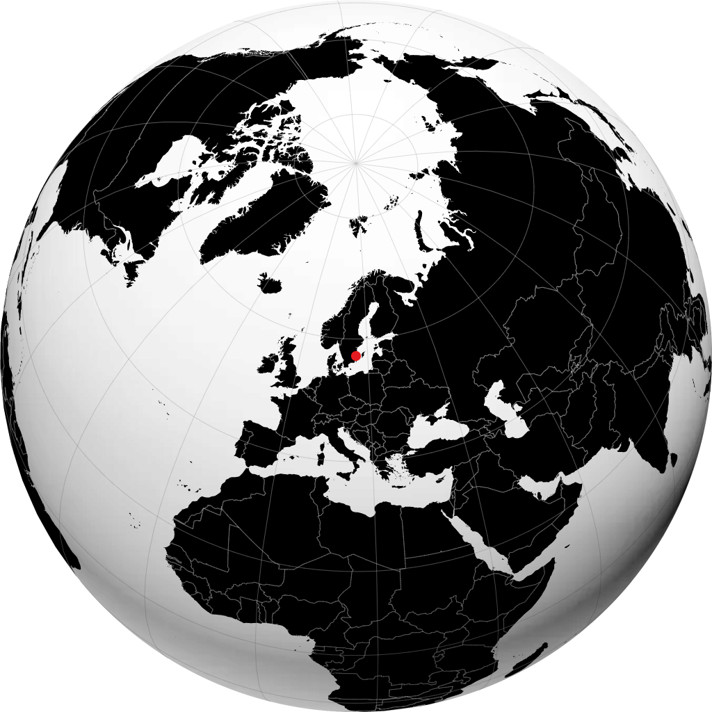 Oskarshamn pada glob
