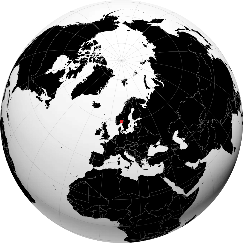 Oslo pada glob