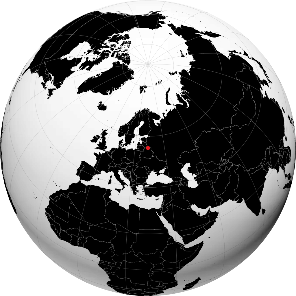 Polatsk pada glob
