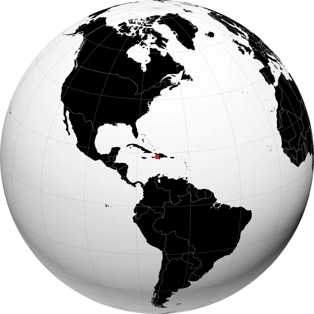 Port-au-Prince pada glob