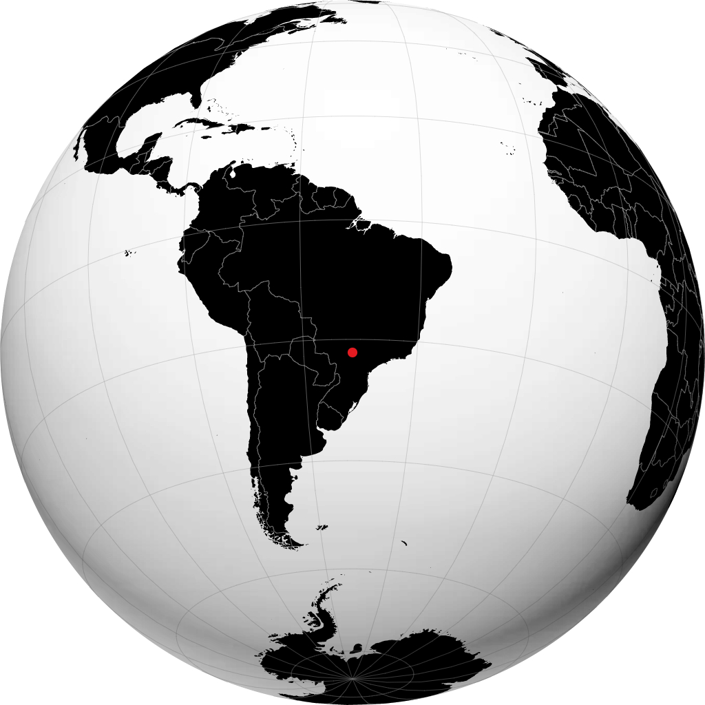 Presidente Prudente pada glob