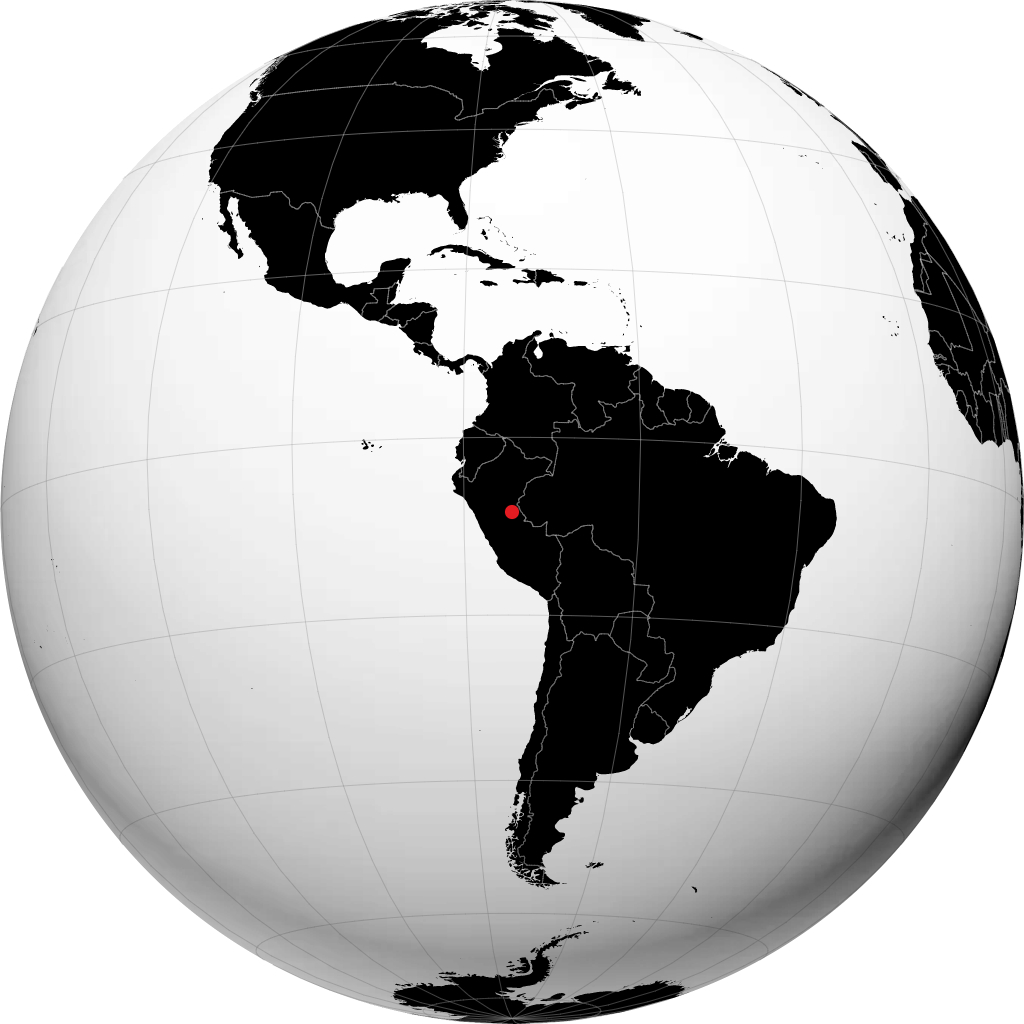 Pucallpa pada glob