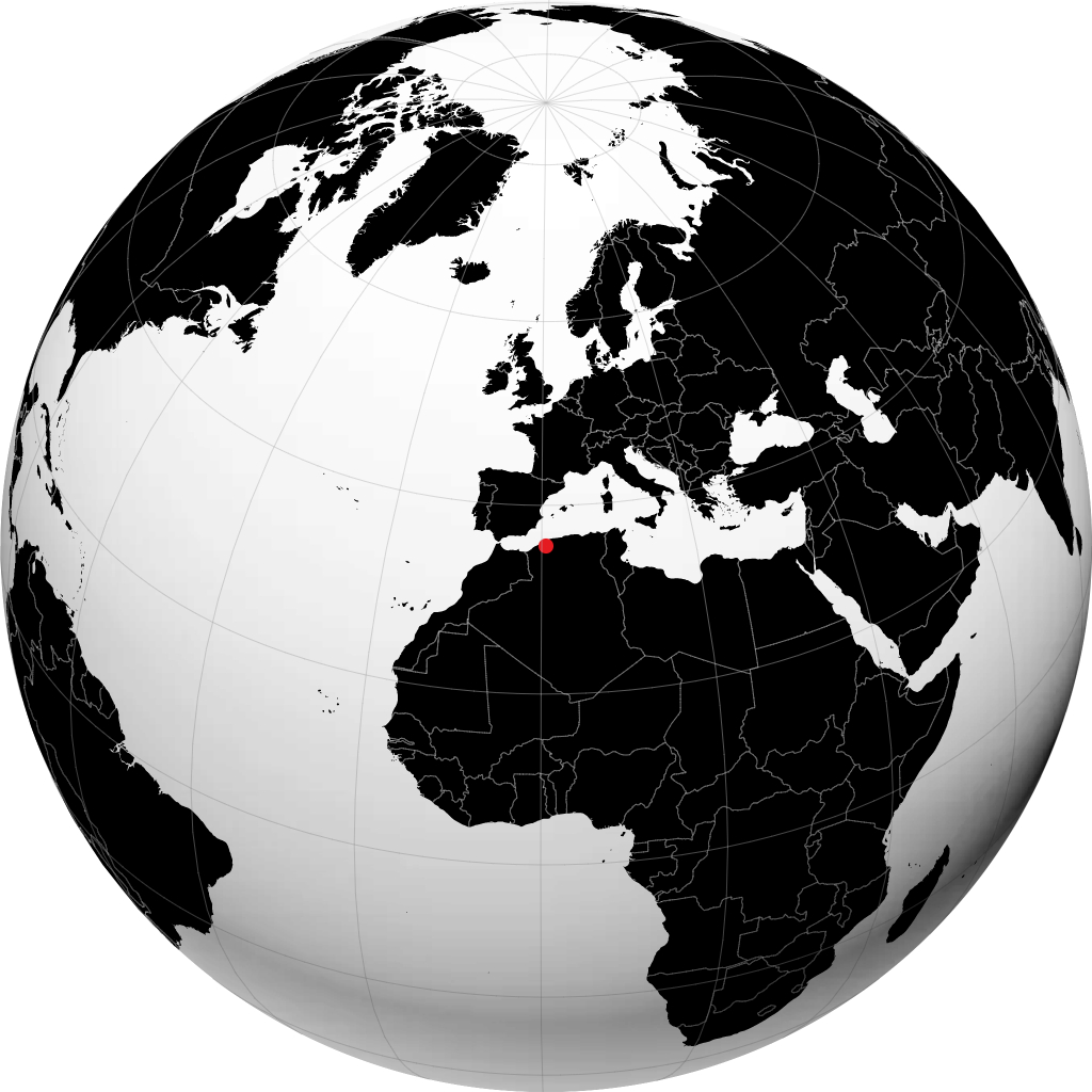 Relizane pada glob