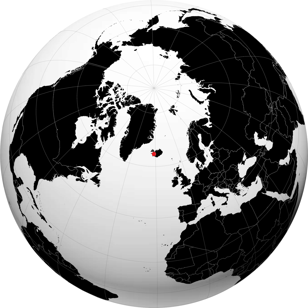 Reykholt pada glob