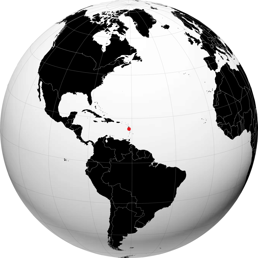 Roseau pada glob