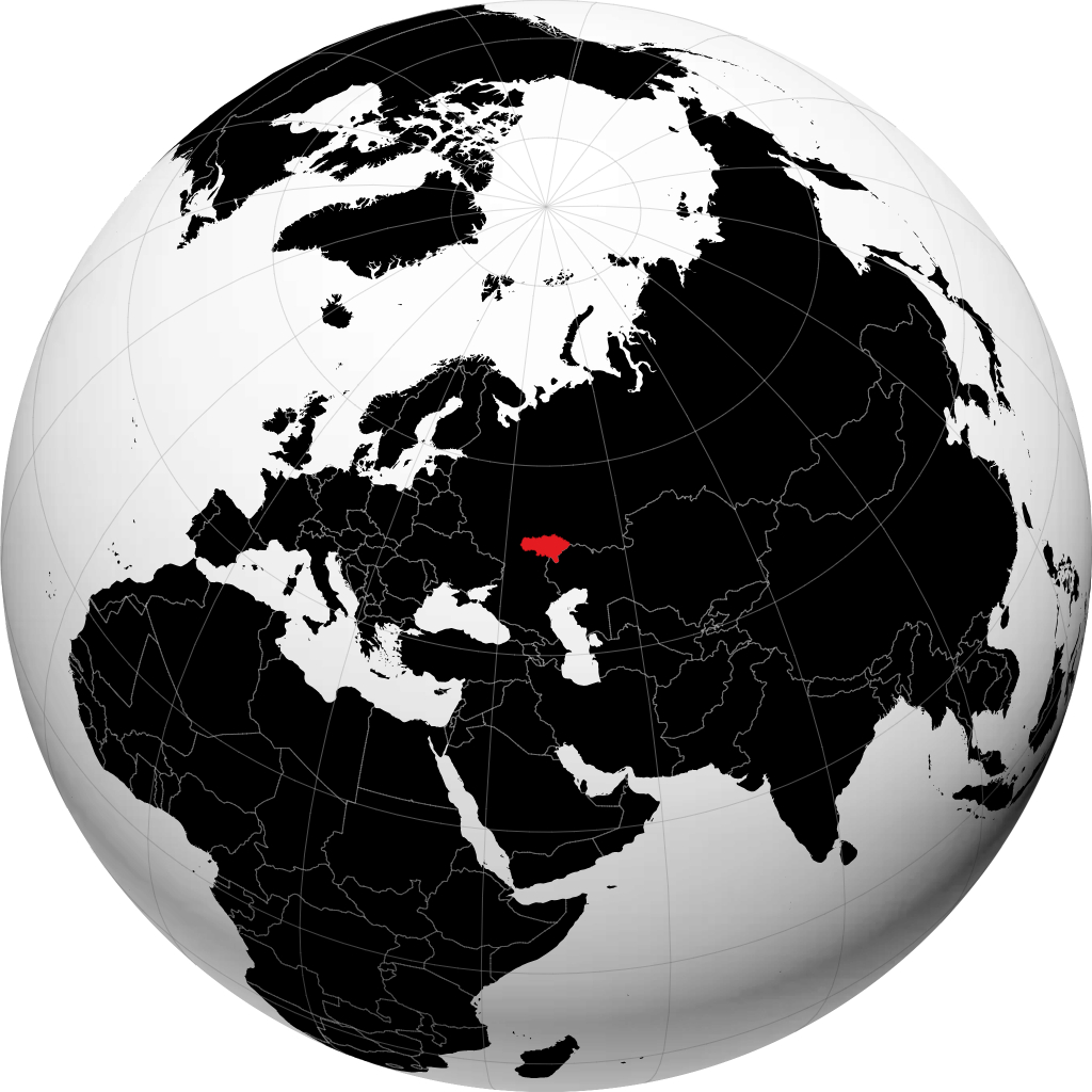 Wilayah Saratov pada glob