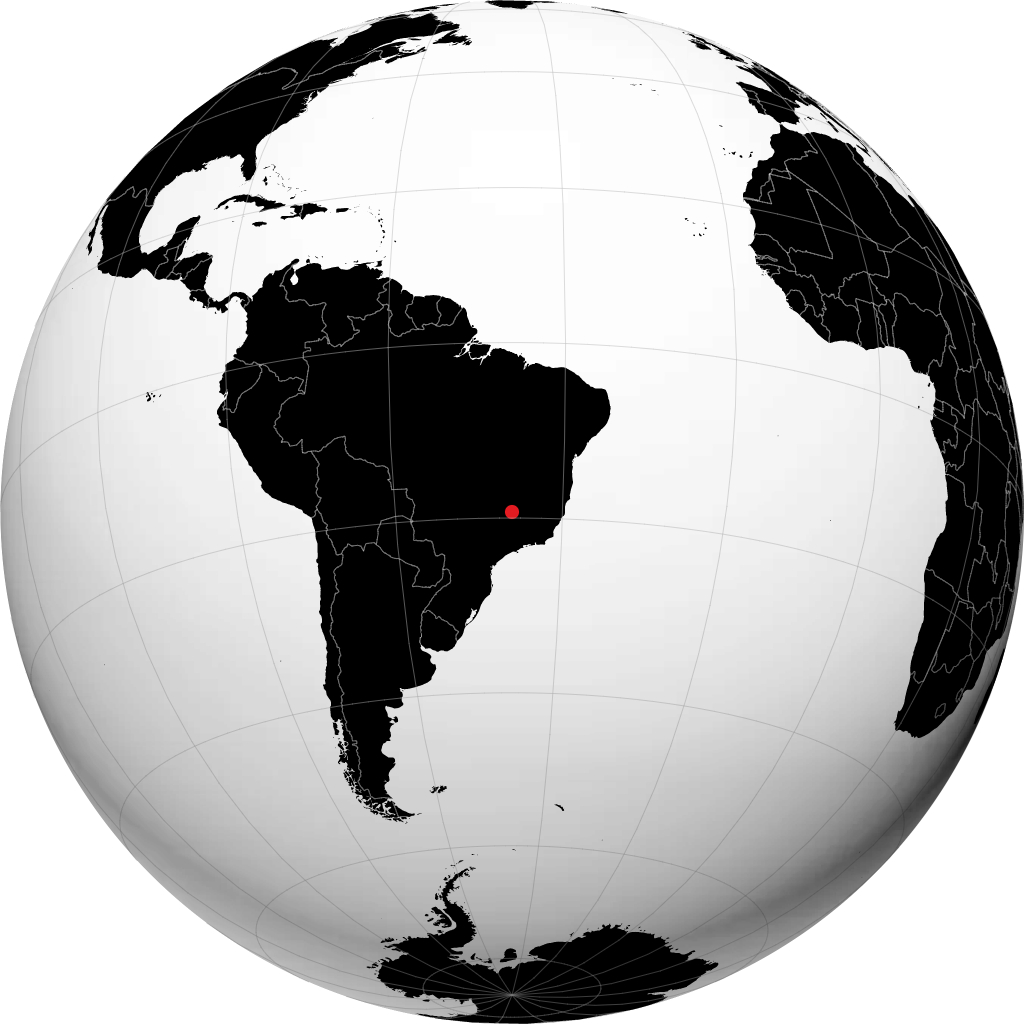 Sao Gotardo pada glob