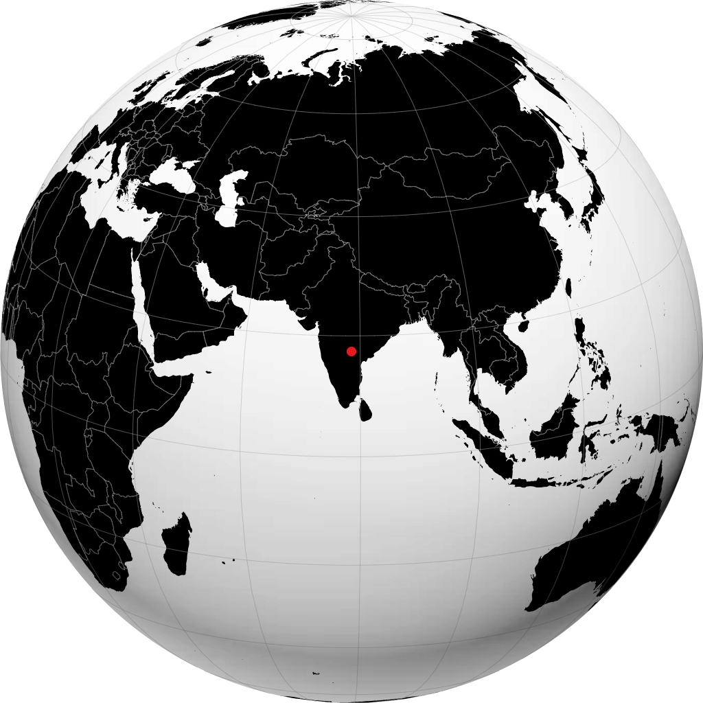 Secunderabad pada glob