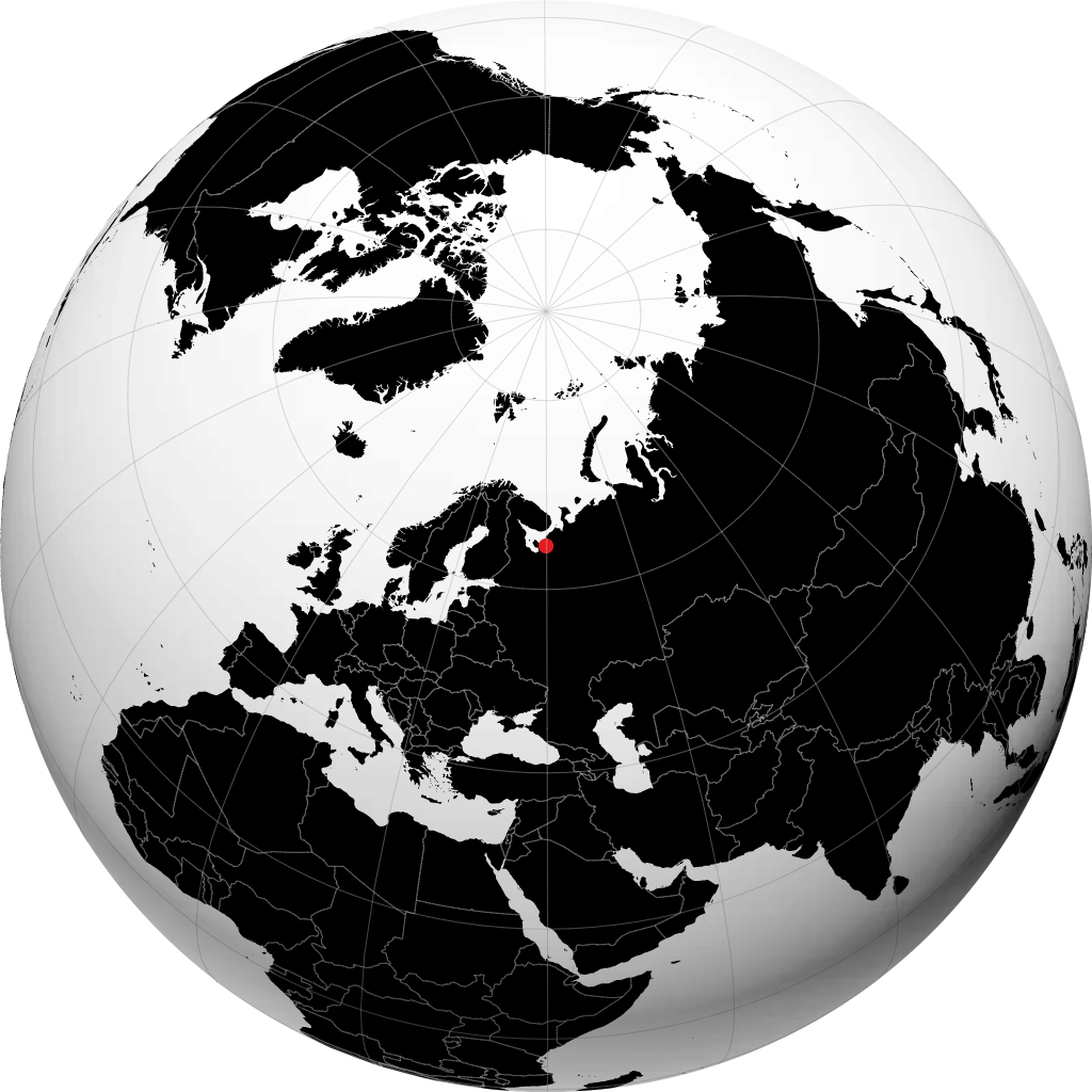 Severodvinsk pada glob