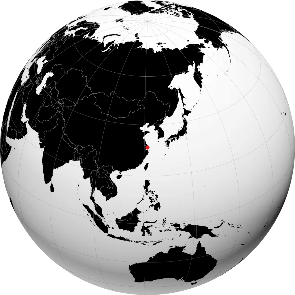 Shanghai pada glob