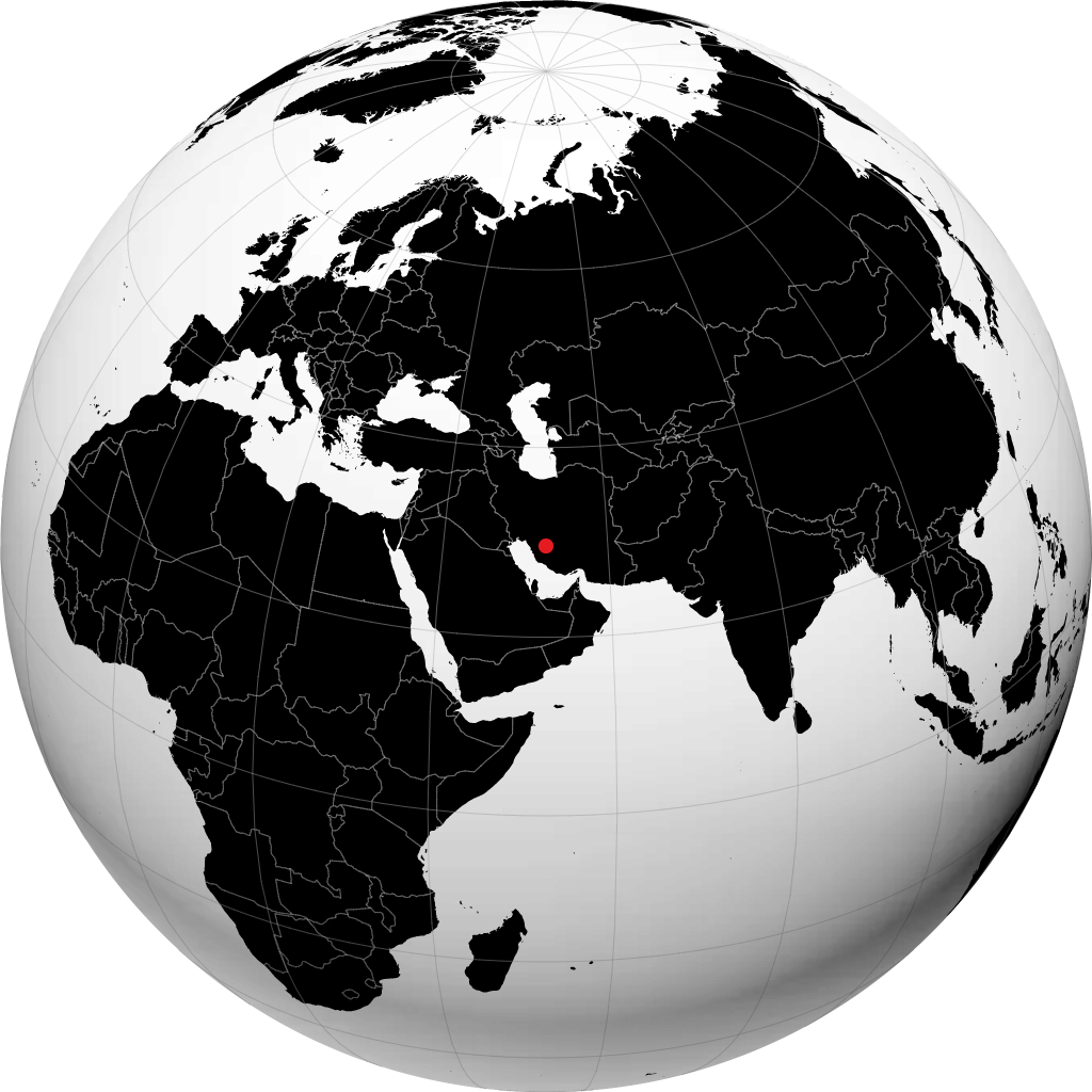 Shiraz pada glob