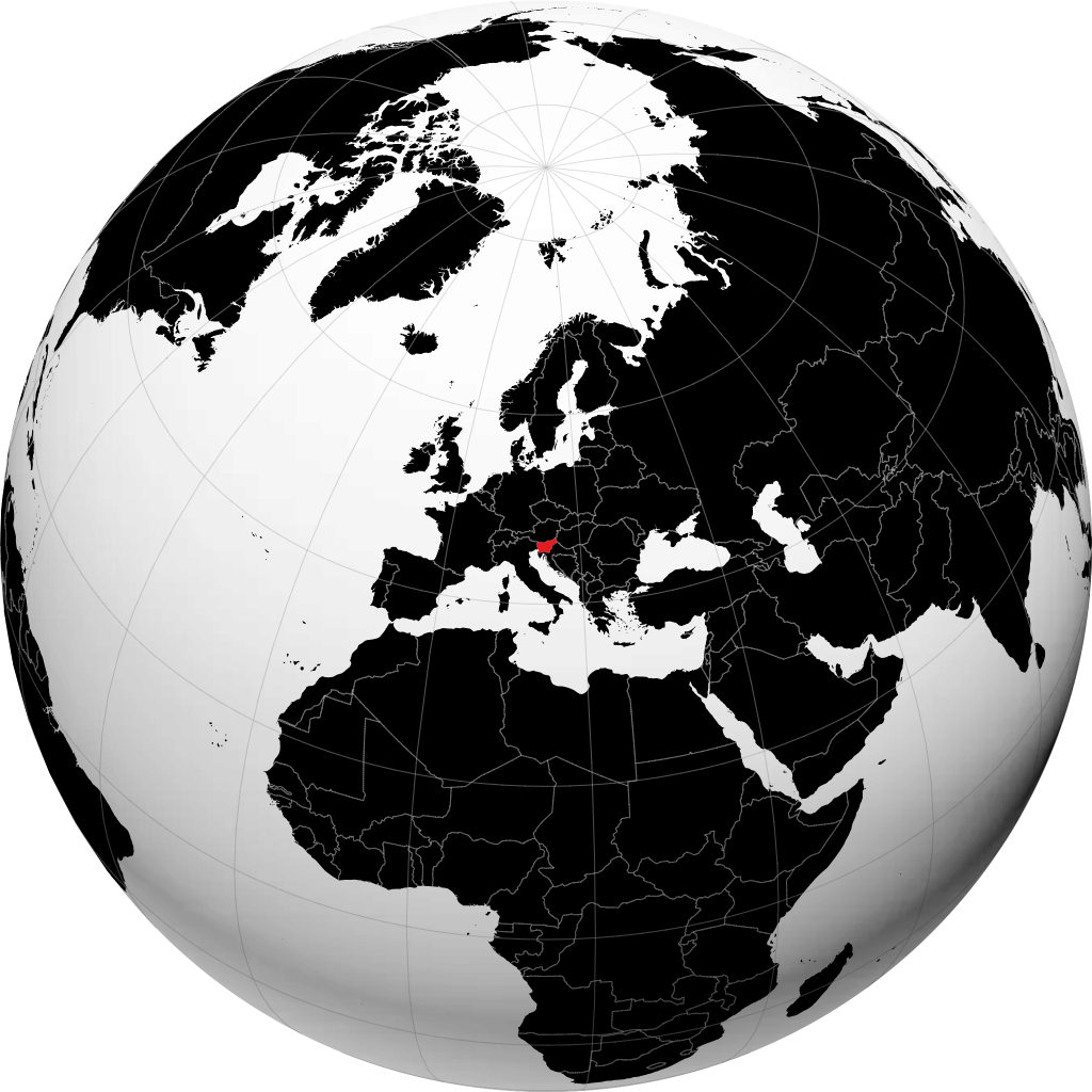 Slovenia pada glob