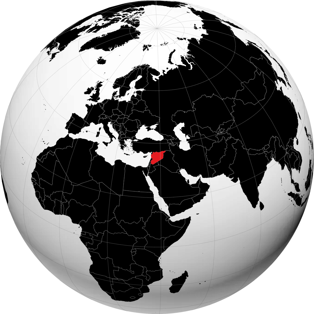 Syria pada glob