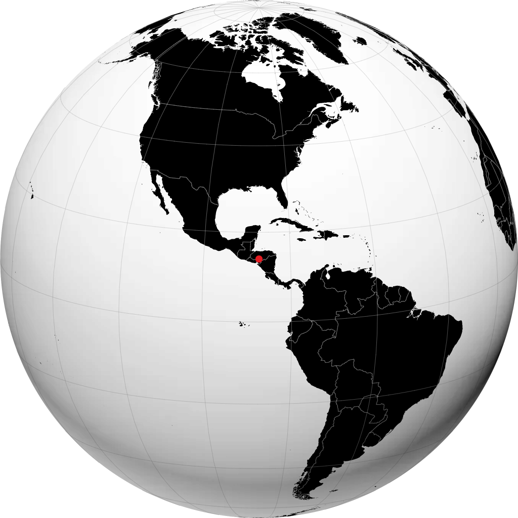 Tegucigalpa pada glob