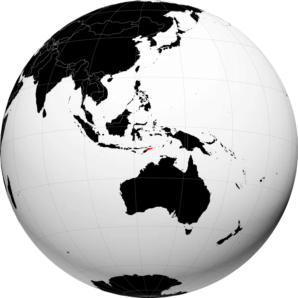 Timor-Leste pada glob