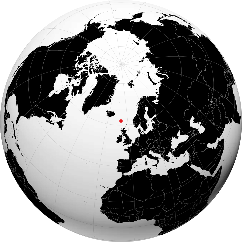 Tórshavn pada glob
