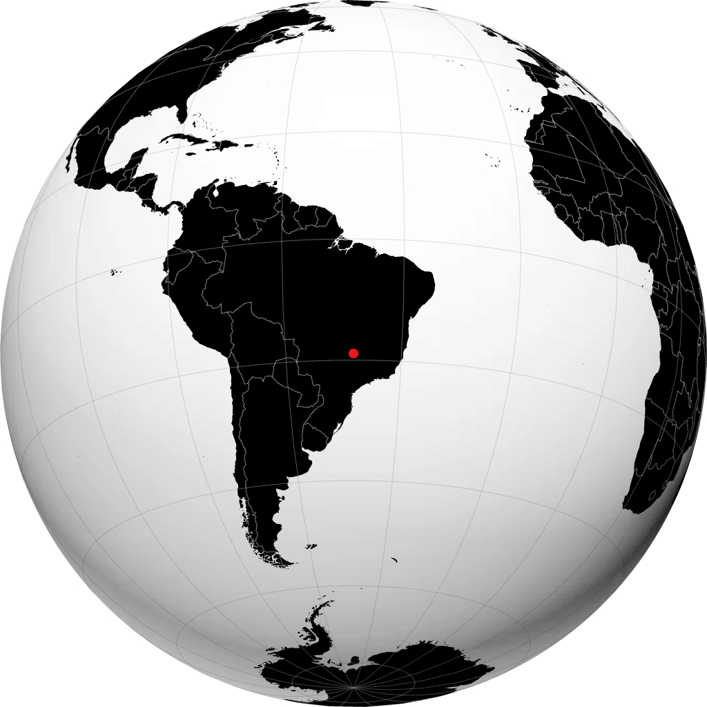 Uberlândia pada glob