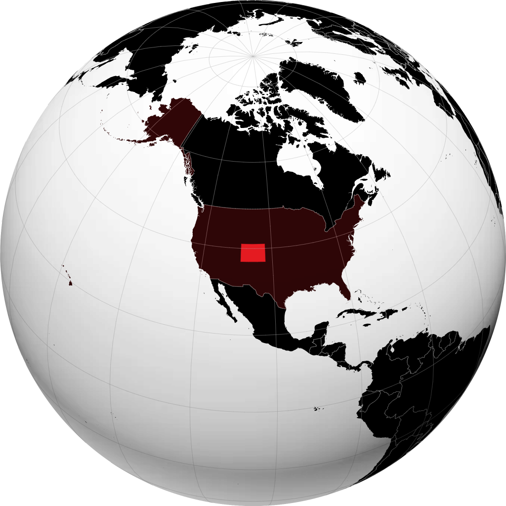 Colorado pada glob