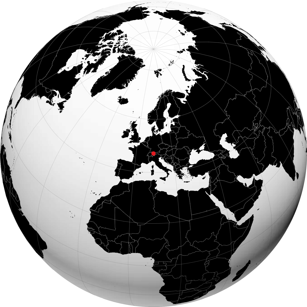 Vaduz pada glob