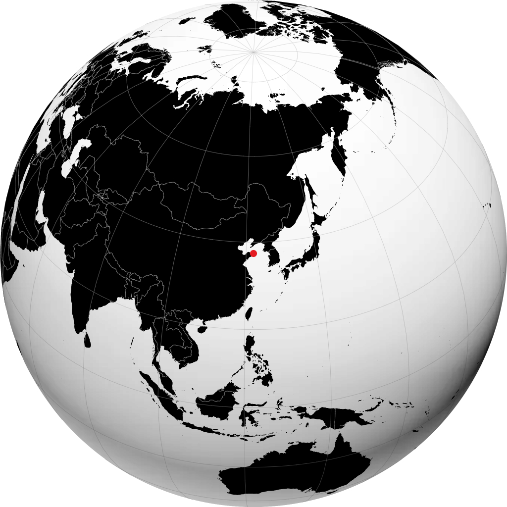 Weihai pada glob