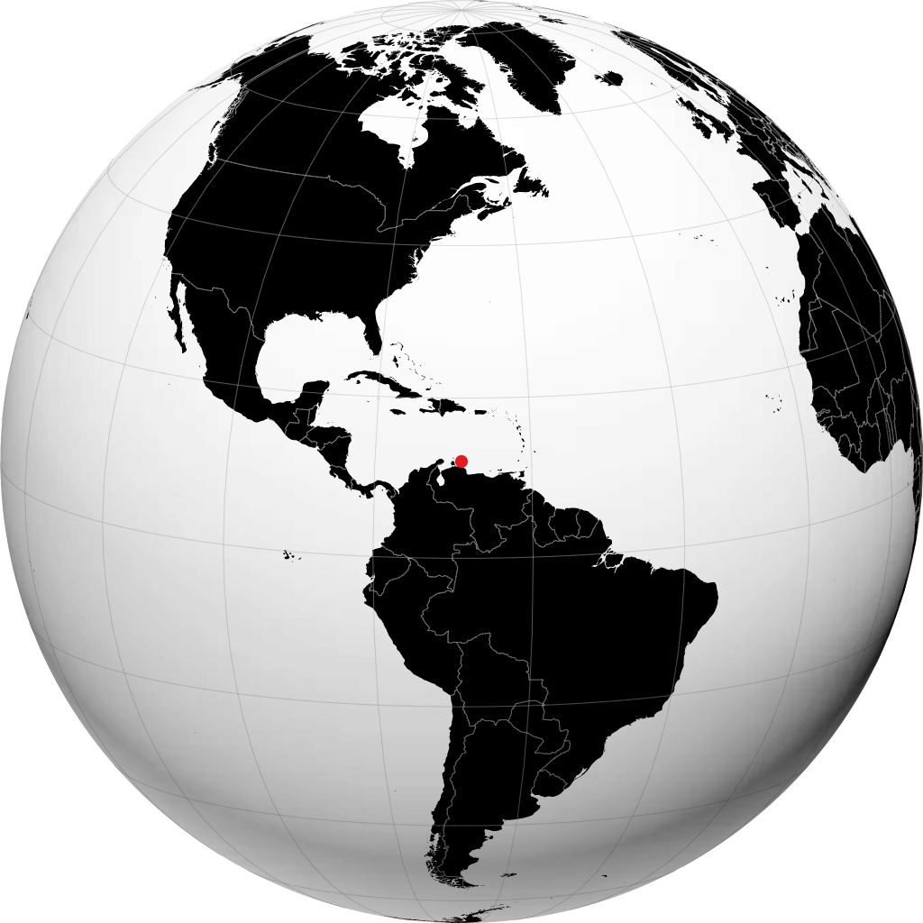 Willemstad pada glob