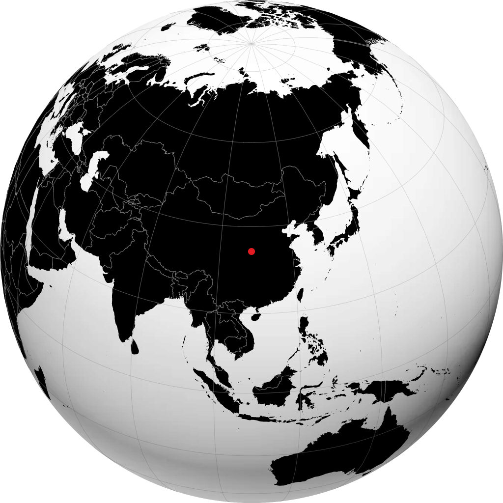Xianyang pada glob