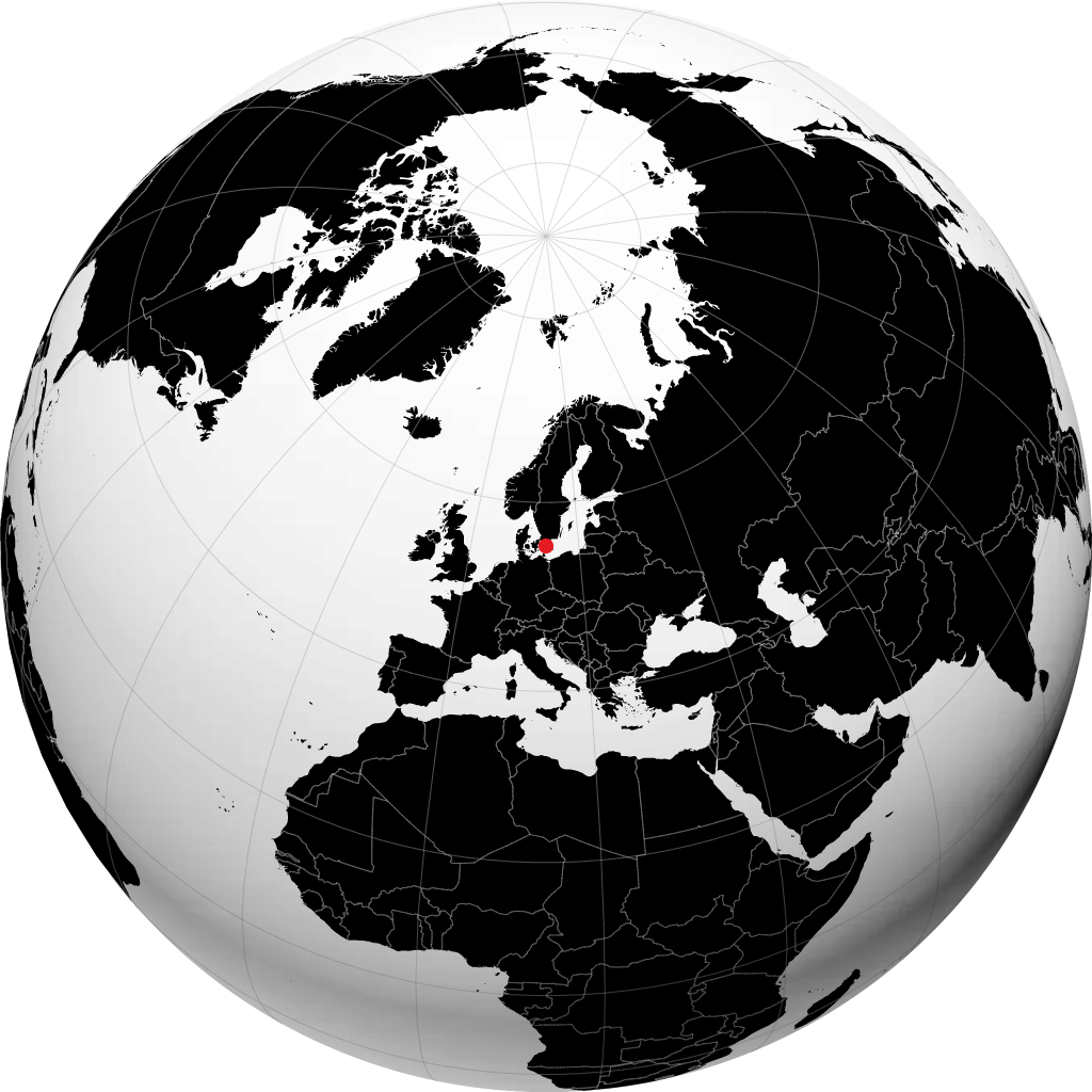 Ystad pada glob