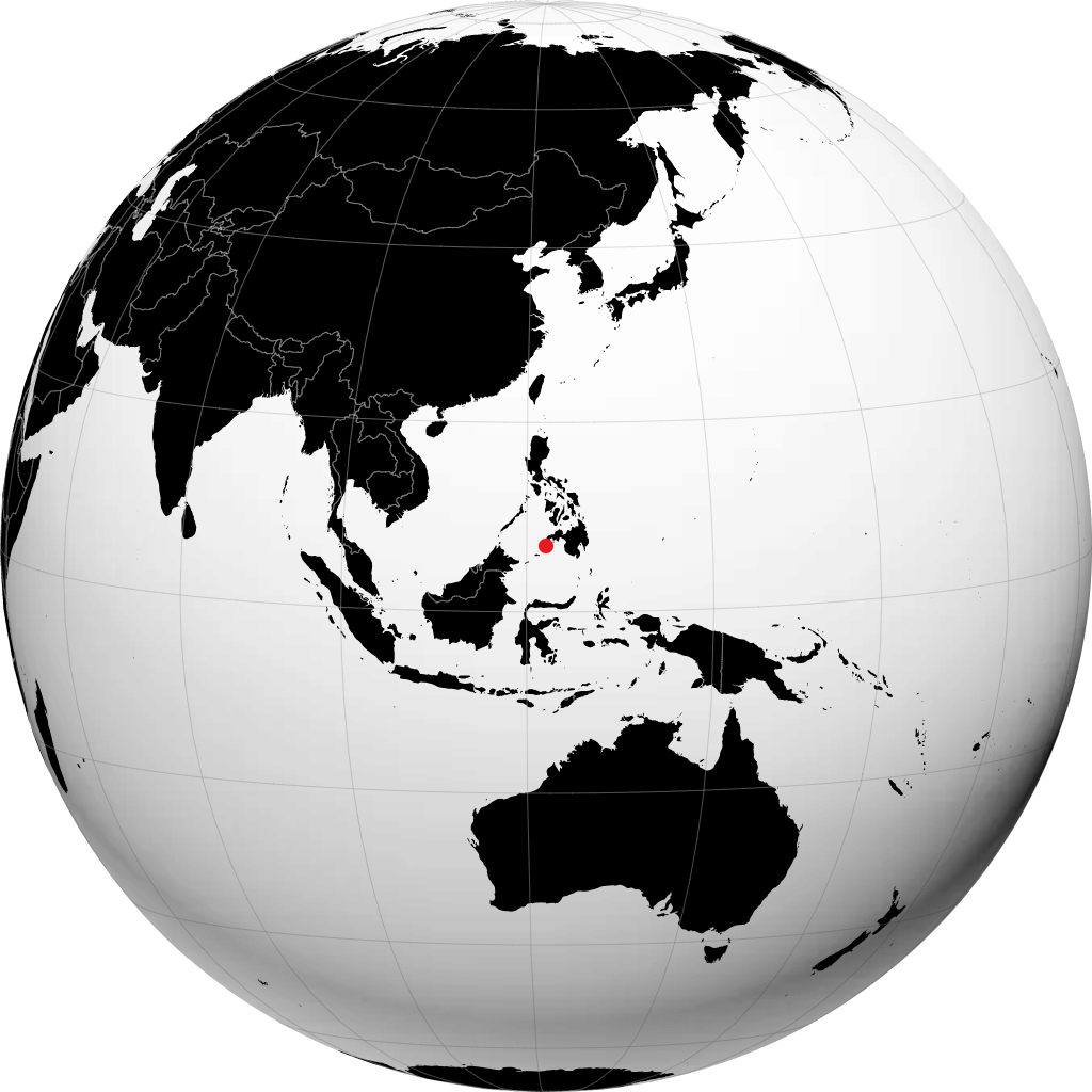 Zamboanga City pada glob