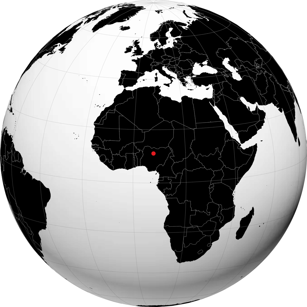 Zaria pada glob