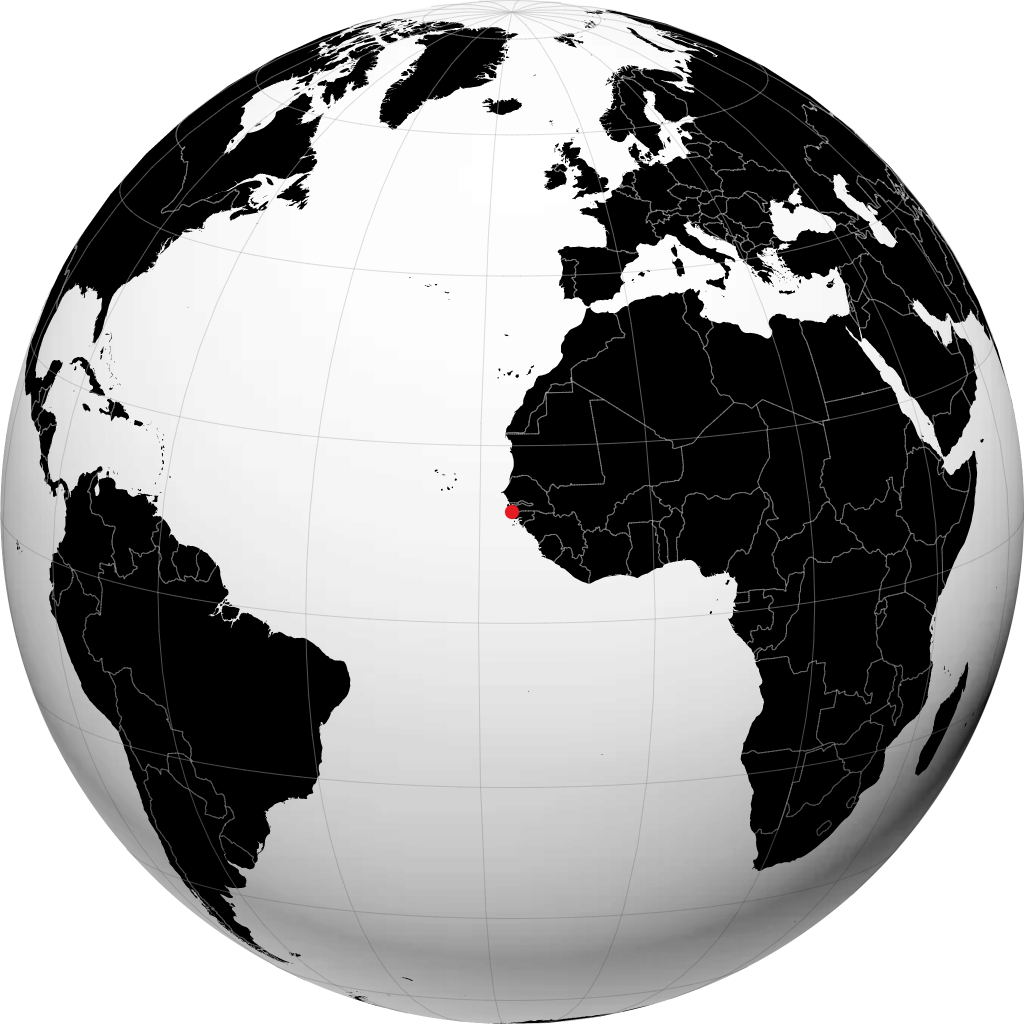 Ziguinchor pada glob